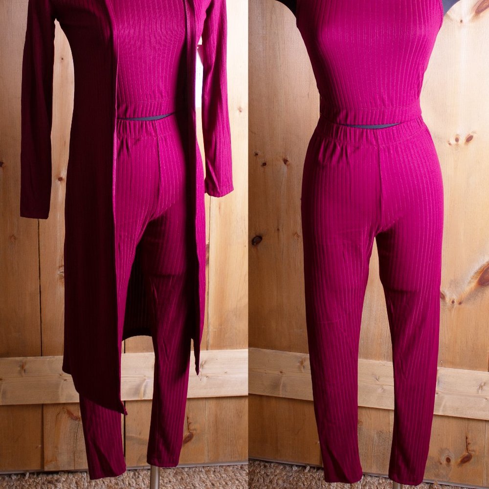 Ribbed Knit Set - Picture 3 of 3